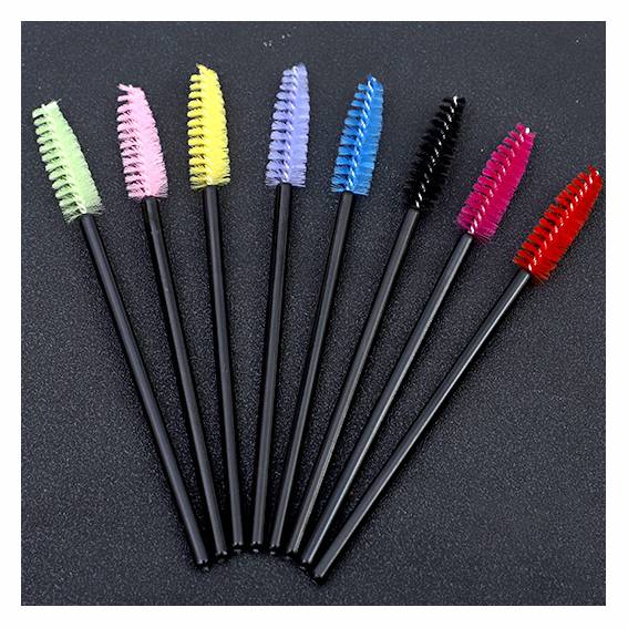 Cheap Eyebrow Brush Mascara Wands Applicator Disposable Eyelash Brush Makeup Tools Vendor